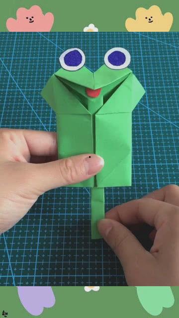 折小青蛙视频,简单教程与可爱造型展示